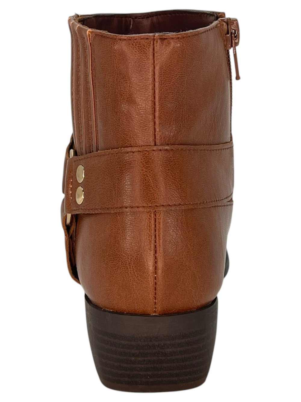 Sun + Stone Westinn Brown faux Leather Womens Ankle Boots Size 6M - Picture 4 of 11